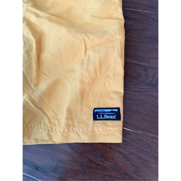 NEW L.L. Bean Men’s Yellow Swim Trunks Small - Picture 3 of 5